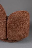 Melange Fabric Swivel Lounge Chair | Dutchone Rose | Oroatrade.com