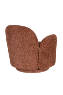 Melange Fabric Swivel Lounge Chair | Dutchone Rose | Oroatrade.com