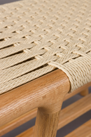 Woven Rope Bench | Dutchbone Kintaro | Oroatrade.com