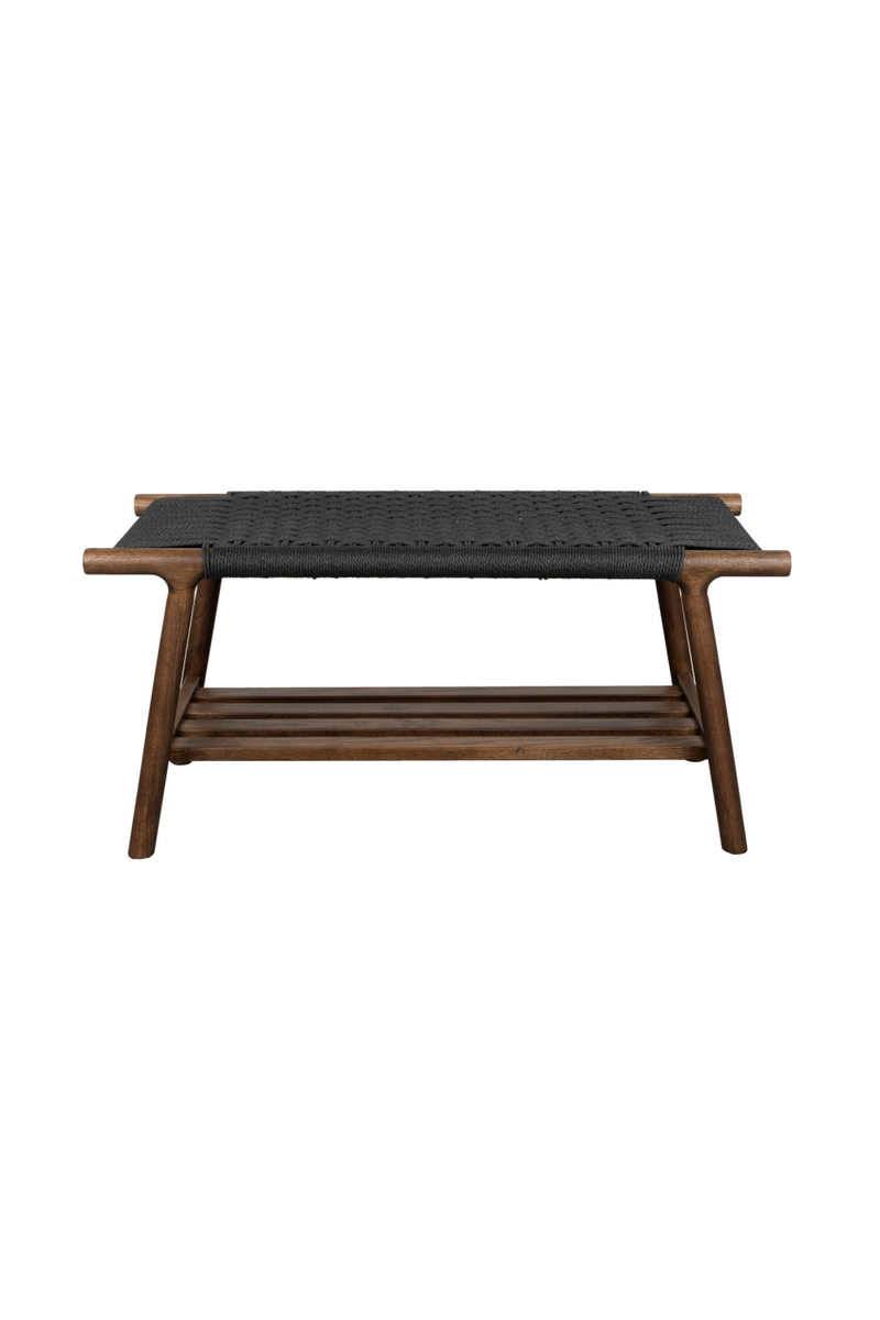 Woven Rope Bench | Dutchbone Kintaro | Oroatrade.com