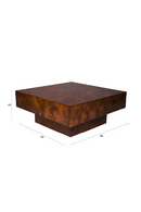 Wooden Square Coffee Table | Dutchbone Quinn | Oroatrade.com