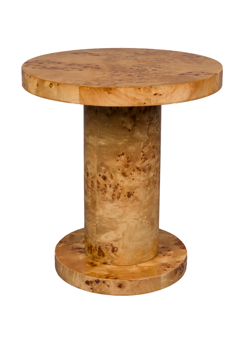 Glossy Wooden Side Table | Dutchbone Quinn | Oroatrade.com