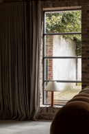 Ribbed Oak Table Lamp | Dutchbone Horace | Oroatrade.com