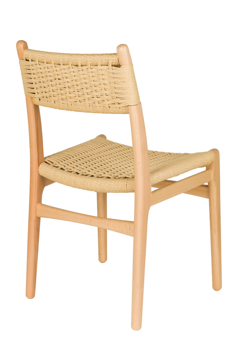 Woven Paper Dining Chairs (2) | Dutchbone Cecile | Oroatrade.com