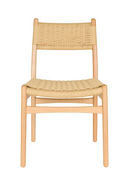 Woven Paper Dining Chairs (2) | Dutchbone Cecile | Oroatrade.com