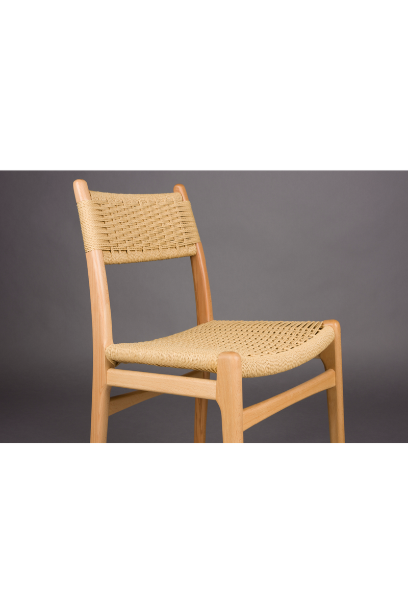 Woven Paper Dining Chairs (2) | Dutchbone Cecile | Oroatrade.com
