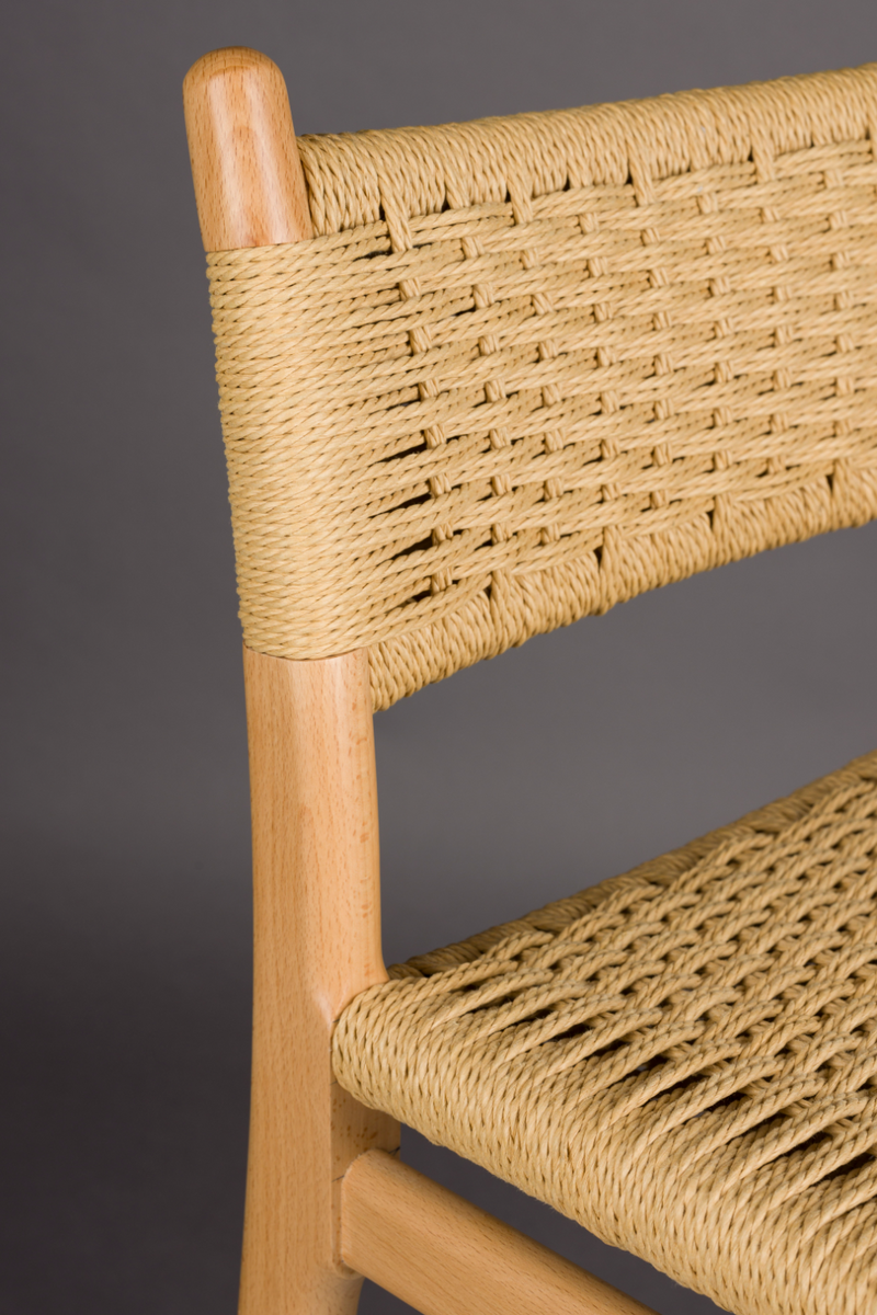 Woven Paper Counter Stool | Dutchbone Cecile | Oroatrade.com