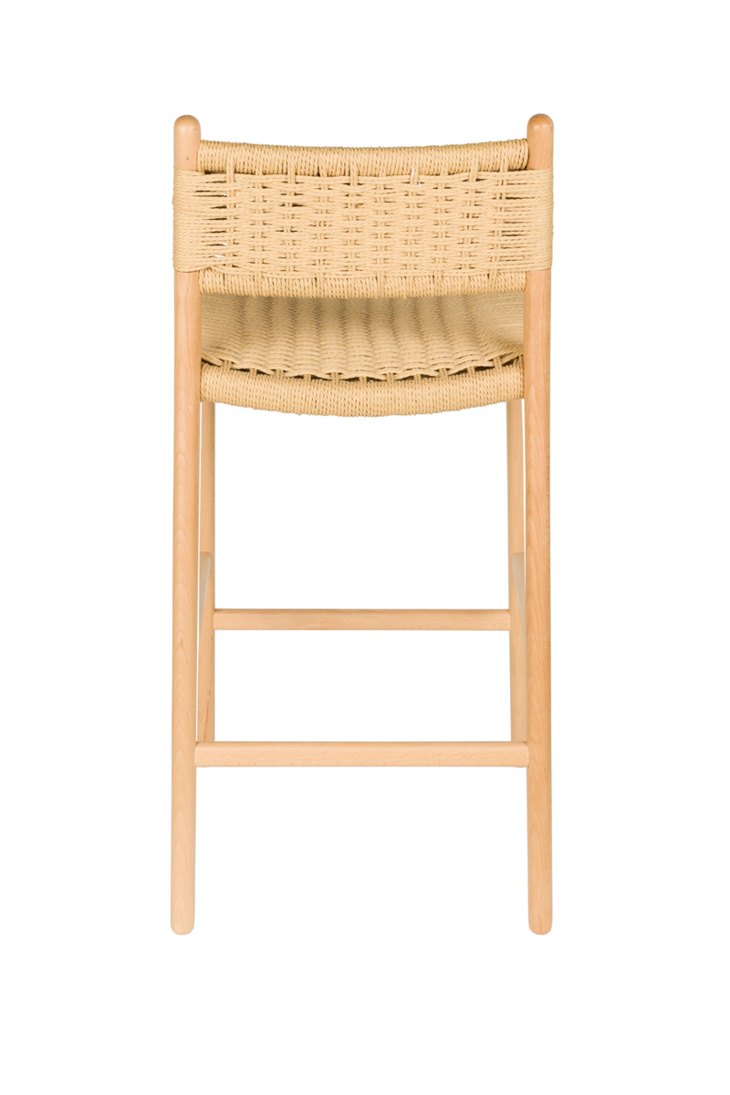 Woven Paper Counter Stool | Dutchbone Cecile | Oroatrade.com