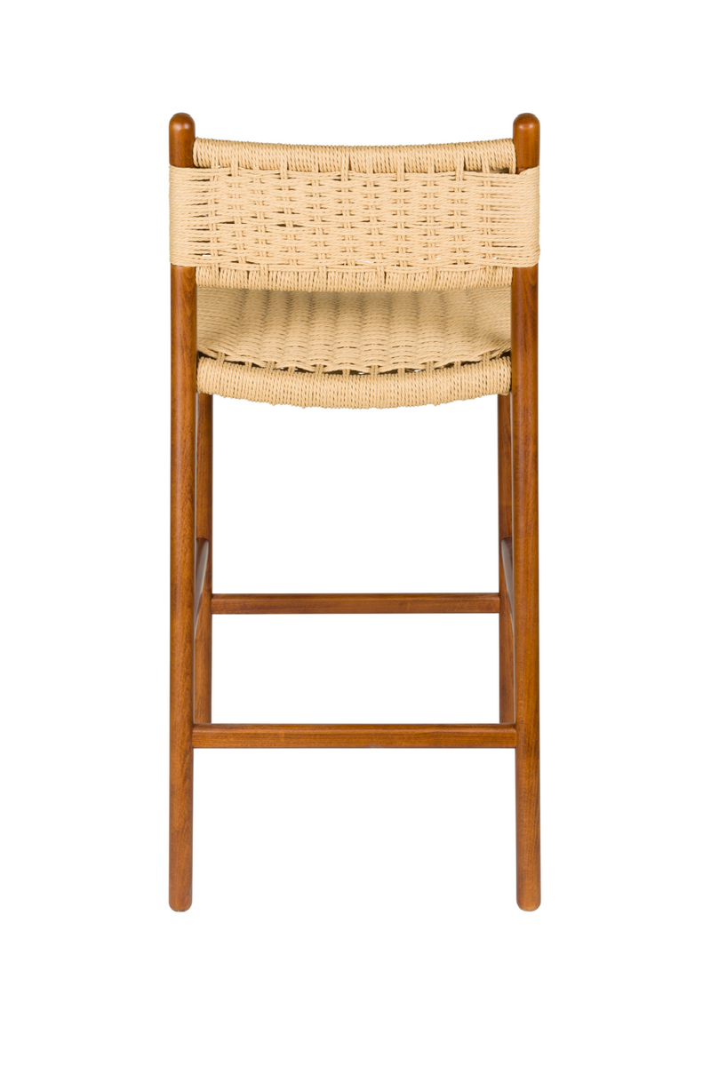 Woven Paper Counter Stool | Dutchbone Cecile | Oroatrade.com