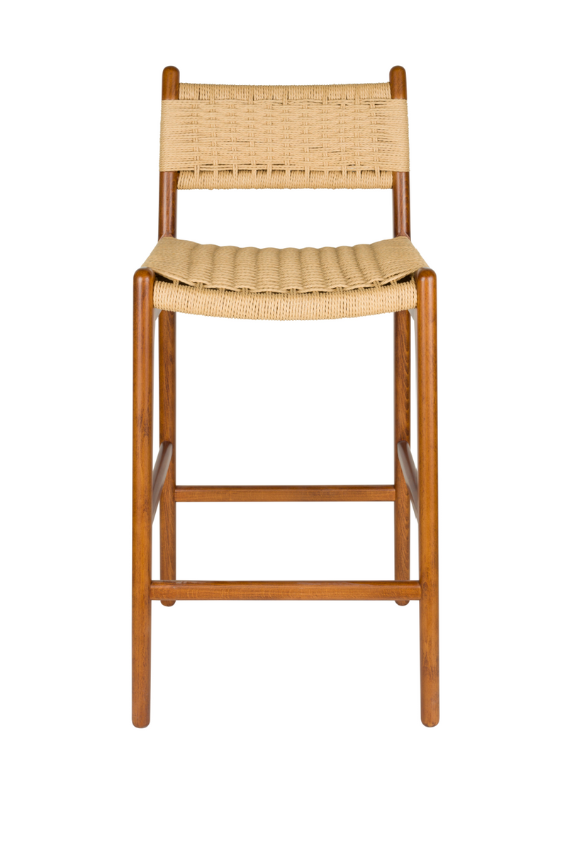 Woven Paper Counter Stool | Dutchbone Cecile | Oroatrade.com