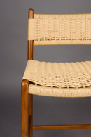 Woven Paper Counter Stool | Dutchbone Cecile | Oroatrade.com