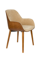 Upholstered Dining Armchair | Dutchbone Taylor | Oroatrade.com
