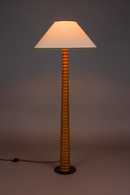 Ribbed Oak Floor Lamp | Dutchbone Horace | Oroatrade.com