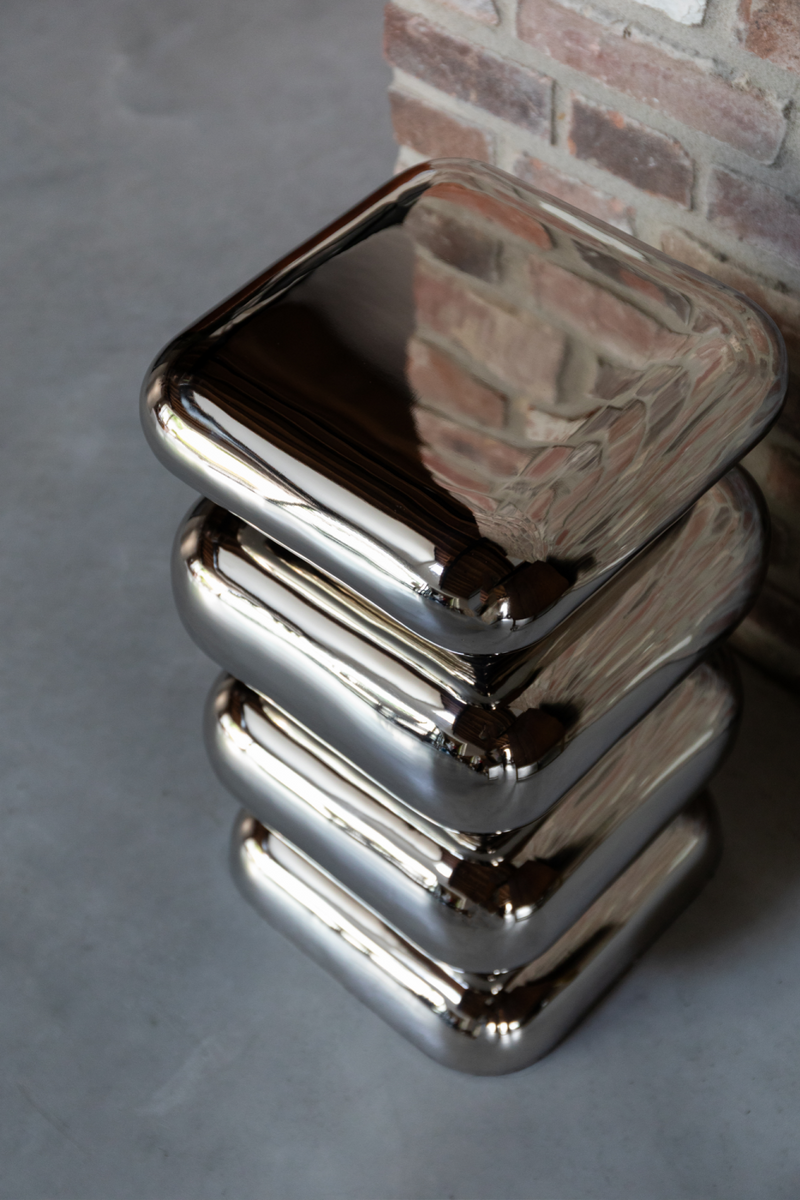 Colored Iron Stool | Dutchbone Stubby | Oroatrade.com