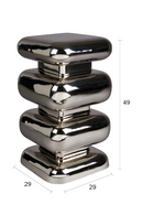 Colored Iron Stool | Dutchbone Stubby | Oroatrade.com