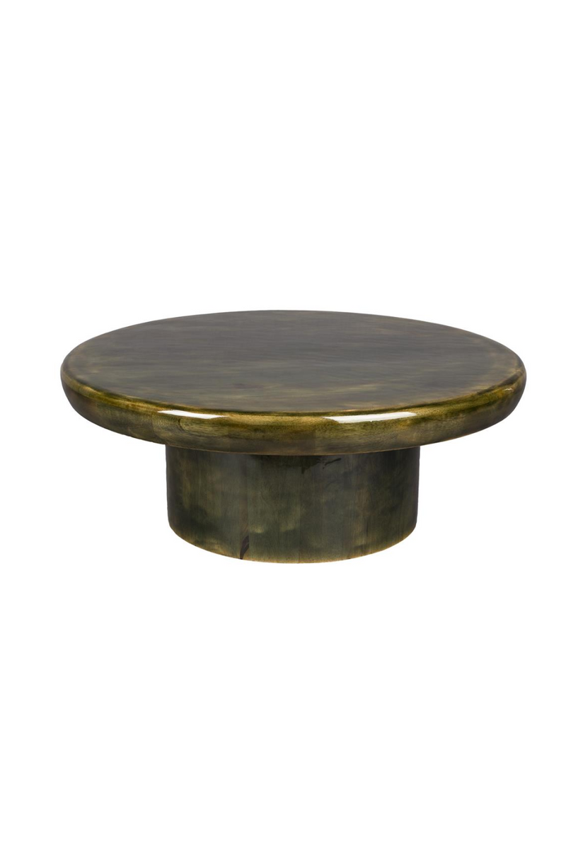 Glossy Mango Wood Coffee Table | Dutchbone Mush | Oroatrade.com