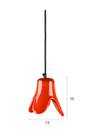 Orange Glass Pendant Lamp | Dutchbone Gable | Oroatrade.com