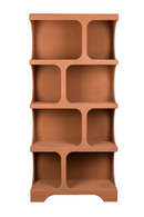 Matte Terracotta Shelf Cabinet | Dutchbone Dundee | Oroatrade.com