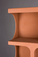 Matte Terracotta Shelf Cabinet | Dutchbone Dundee | Oroatrade.com