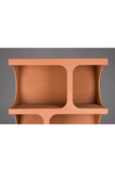 Matte Terracotta Shelf Cabinet | Dutchbone Dundee | Oroatrade.com