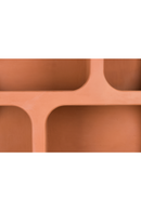 Matte Terracotta Shelf Cabinet | Dutchbone Dundee | Oroatrade.com