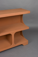 Matte Terracotta Shelf Cabinet | Dutchbone Dundee | Oroatrade.com