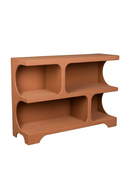 Matte Terracotta Shelf Cabinet | Dutchbone Dundee | Oroatrade.com