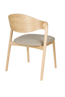 Natural Beech Dining Chairs (2) | Dutchbone Babington | Oroatrade.com
