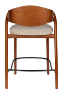 Walnut Finished Counter Stools (2) | Dutchbone Babington | Oroatrade.com