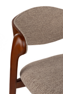 Walnut Finished Counter Stools (2) | Dutchbone Babington | Oroatrade.com