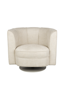 Curved Swivel Lounge Chair | Dutchbone Flower | Oroatrade.com