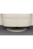 Curved Swivel Lounge Chair | Dutchbone Flower | Oroatrade.com