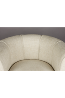 Curved Swivel Lounge Chair | Dutchbone Flower | Oroatrade.com
