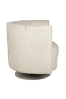 Curved Swivel Lounge Chair | Dutchbone Flower | Oroatrade.com