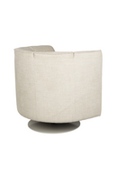 Curved Swivel Lounge Chair | Dutchbone Flower | Oroatrade.com