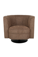 Curved Swivel Lounge Chair | Dutchbone Flower | Oroatrade.com