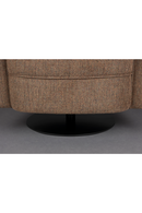 Curved Swivel Lounge Chair | Dutchbone Flower | Oroatrade.com