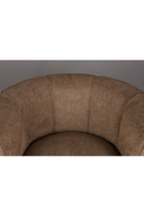 Curved Swivel Lounge Chair | Dutchbone Flower | Oroatrade.com