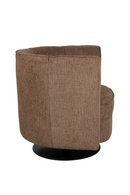 Curved Swivel Lounge Chair | Dutchbone Flower | Oroatrade.com