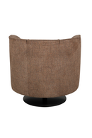 Curved Swivel Lounge Chair | Dutchbone Flower | Oroatrade.com