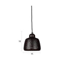 Carved Mango Wood Pendant Lamp | Dutchbone Marnix | Oroatrade.com
