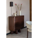 Carved Mango Wood Wall Lamp | Dutchbone Marnix | Oroatrade.com