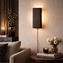 Carved Mango Wood Wall Lamp | Dutchbone Marnix | Oroatrade.com