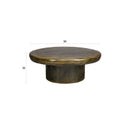 Hospitality furniture - Green Mango Wood Coffee Table - www.oroatrade.com