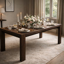 Wooden Rectangular Dining Table | Dutchbone Bruneau | Oroatrade.com