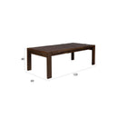Contract furniture - Walnut Finished Coffee Table - www.oroatrade.com