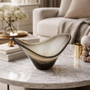 Smoked Glass Bowl Tray | Dutchbone Dale | Oroatrade.com