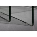 Hospitality furniture - Clear Glass Side Tables (2) - www.oroatrade.com