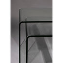 Hospitality furniture - Clear Glass Side Tables (2) - www.oroatrade.com