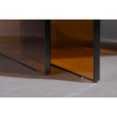 Brown Glass Side Table Set (2) | Dutchbone Vetro | Oroatrade.com
